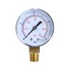 KONGMM Pressure Gauge, Mini Vacuum Gauge BlkSteel 1/4 Center Back -30 inHg/0 PSI Pressure Tester view 1