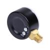 KONGMM Pressure Gauge, Mini Vacuum Gauge BlkSteel 1/4 Center Back -30 inHg/0 PSI Pressure Tester view 3
