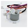 HUJWLBWF DC 5V 24BYJ48 Geared Stepper Motor, Electronic Starter, 4-Phase, 5-Wire, 64:1 Reduction Ratio view 2