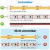 LYGKJ 10-Pack 10 mm 2-Pin COB/SMD LED Connectors, Transparent, with 20 m 22 AWG LED Cable view 3