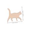 Unfinished Cat Cutouts for Halloween Painting and Crafts view 2