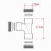 40 mm PVC Pipe Connector, Y-Shaped Adapter view 2