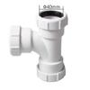 40 mm PVC Pipe Connector, Y-Shaped Adapter view 3