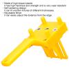 Adjustable High-Precision Dowel Jig Kit for Woodworking, Yellow view 3
