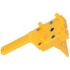 Adjustable High-Precision Dowel Jig Kit for Woodworking, Yellow view 4