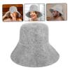 CIYODO 1-Piece Felt Sauna Hat, Lightweight and Absorbent view 4