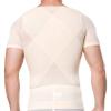 Men's Tummy-Control Shapewear Bodysuit for Chest and Torso view 3