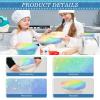 Colorful Romantic Starry Sky Bowl Covers, 5-Piece Set view 4