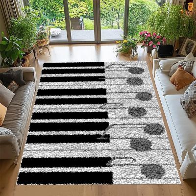 Tehocwiz DIY Latch Hook Rug Kit, 110 x 140 cm, Latch Hook Set for Beginners and Adults
