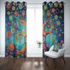 Kioldoq Colorful Tree Owl Blackout Curtains, 175 x 140 cm, 2-Piece Set view 1