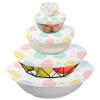 Easter Egg Pastel Silhouette Bowl Covers, 5-Piece Set view 2