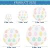 Easter Egg Pastel Silhouette Bowl Covers, 5-Piece Set view 3