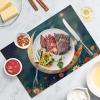 Moon Design Placemats, Set of 4, 30 x 45 cm, Non-Slip, Heat-Resistant view 2