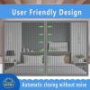 Magnetic Insect Screen Door Curtain, 82 x 204 cm, No Drilling, Gray view 3