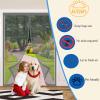Magnetic Insect Screen Door Curtain, 82 x 204 cm, No Drilling, Gray view 4