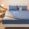 AQIGR Zippered Mattress Protector, Blue, 180 x 200 + 25 cm view 3