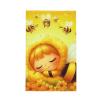 Bees Sleep Among Flowers Dish Towel, 66 x 40.6 cm view 1