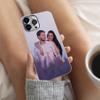 LQGBFCLK Personalized Phone Case with Photo and Text for iPhone 15 view 4