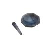 1 Pc Natural Agate Mortar with Pestle, 30–130 mm ID (4 cm) view 2