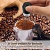 8-Needle Metal Espresso Distributor with Aluminum Handle and Stand view 4