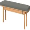 Indoor/Outdoor Bench Cushion, 165 x 50 x 5 cm view 1