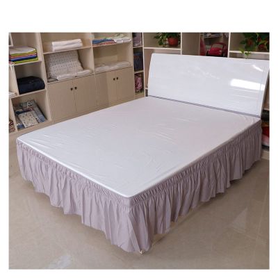 QCKNKMGG Ruffled Elastic Bed Skirt, Full Wraparound, Warm, for 2-Person Beds, 40 cm High, Home (Cq002 11,200X200x40cm)