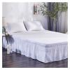 QCKNKMGG Ruffled Elastic Bed Skirt, Full Wraparound, Warm, for 2-Person Beds, 40 cm High, Home (Cq002 11,200X200x40cm) view 2