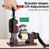 Bracelet Bender Metal Ring Forming Tool Hand-Crank Bending Machine for Spoons, Rings, and Bracelets view 4