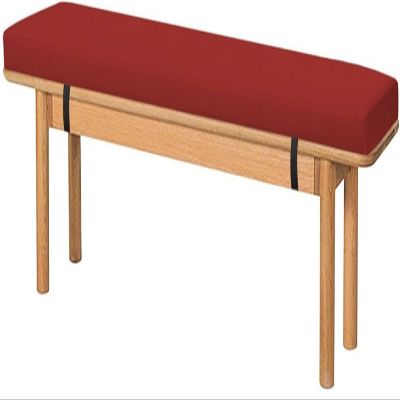 Indoor Outdoor Bench Cushion, 150 x 30 x 5 cm, Non-Slip, Removable