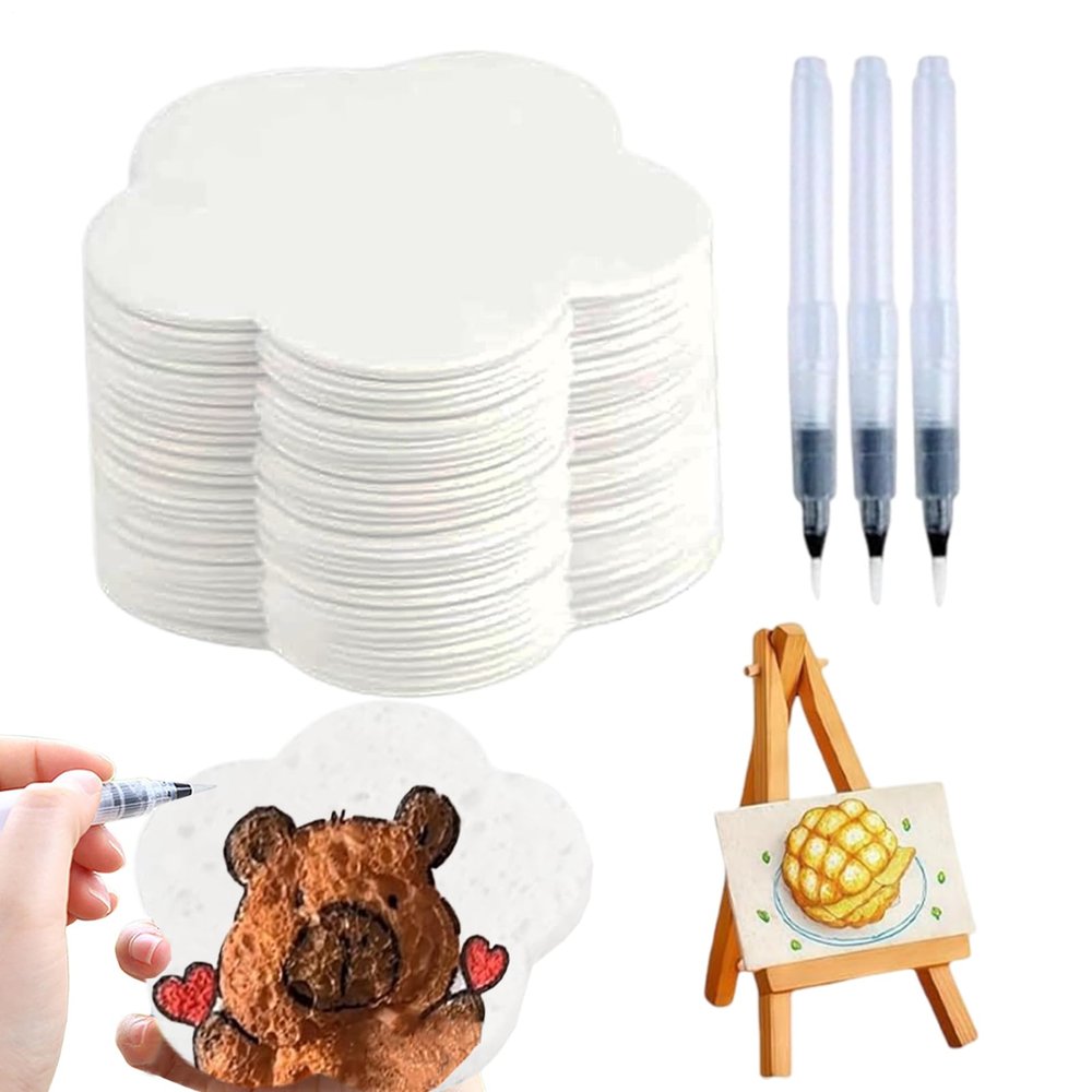 Foam-Textured Drawing Paper for Children