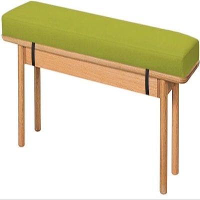 Indoor/Outdoor Bench Cushion, 80 x 30 x 5 cm, Gray