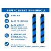 Quixpszto 2 Soft Brush Roll Replacement Parts for Vertex and Spinner Uprights, Compatible with Shark AZ2002, AZ2000, AZ2000W, LA502 view 2