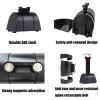 Magnetic Retractable Belt Barrier, Black, 2/3/5/10 m view 3