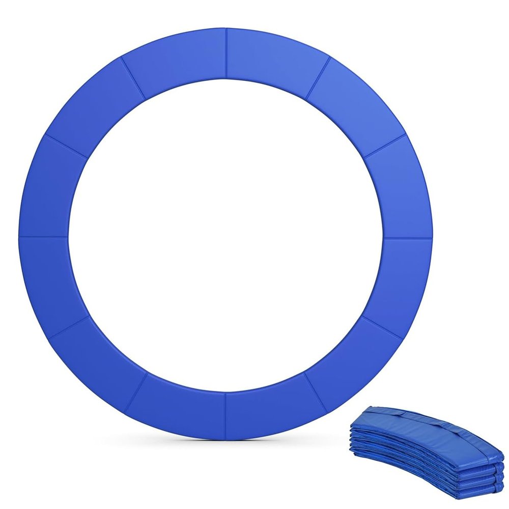 Trampoline Safety Pad, No Pole Holes, 3 m, PVC Padding, Replacement Spring Cover
