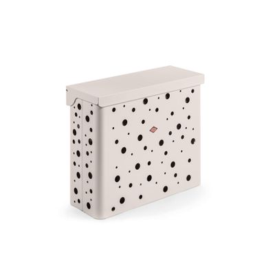 WESCO Duo 2 Wide Laundry Hamper, Matte Sand, 2 x 32 L