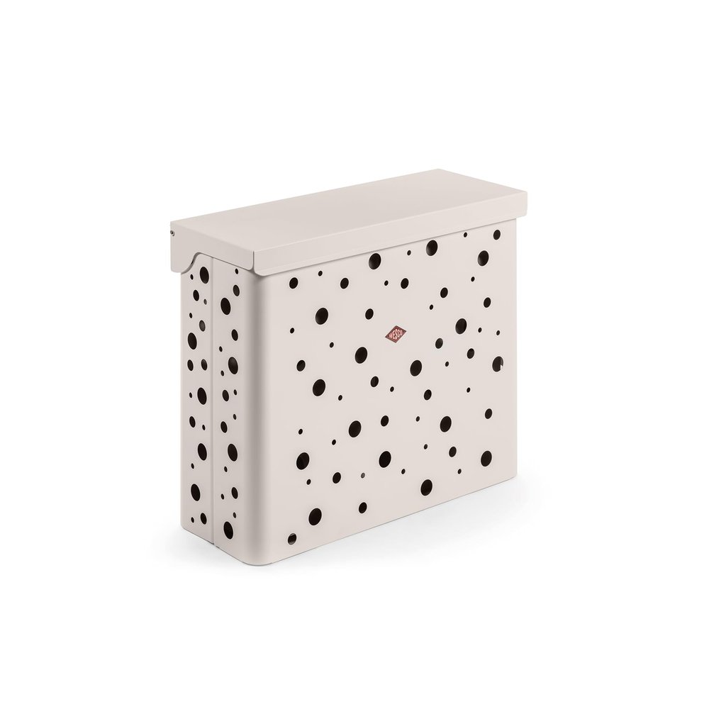 WESCO Duo 2 Wide Laundry Hamper, Matte Sand, 2 x 32 L