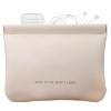 Soft Storage Pouch with Elastic Snap Closure, Compact Coin Pouch for Home or Travel view 1