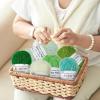 Scrubby Yarn for Dishcloths, Durable Yarn for Crocheting and Weaving view 2