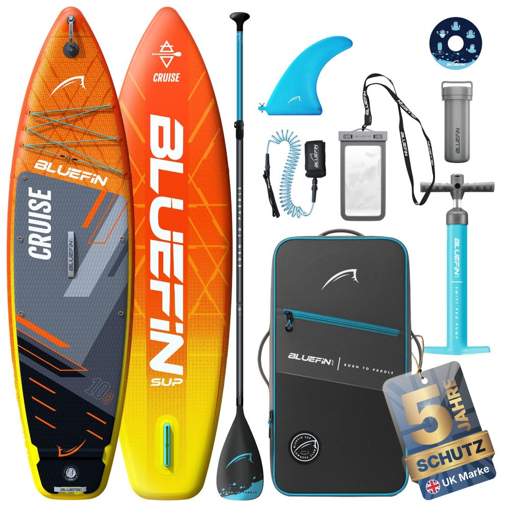 Bluefin SUP Cruise 10'8 Premium Inflatable All-Around Paddle Board