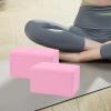 Yoga Blocks - 2-Piece EVA Foam Set, Wedge-Shaped Non-Slip Balance Aids view 3