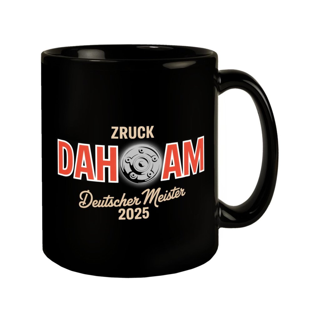 speecheese Munich German Champions 2025 Mug – Back Home Fan Design