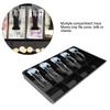 ABS Material Tray with Metal Clip Holder (Black) view 2