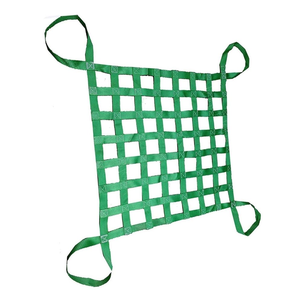 Polyester Lifting Net, Tear-Resistant Rope Cargo Net