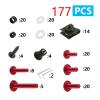 177-Piece Fairing Screws and Nuts Kit for KTM 690/790/890/990 Duke, RC8C, RC390, RC200, RC125, RC8 (Blue) view 3