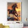Mesribandy Pre-Printed Horse Cross-Stitch Kit, 11-Count, 40 x 50 cm view 3