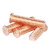 CLENEA 20-Piece M5 Spot-Welding Screws, Welded Nail Studs, Copper-Plated, 6–40 mm (M5 x 8 mm) view 1