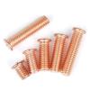 CLENEA 20-Piece M5 Spot-Welding Screws, Welded Nail Studs, Copper-Plated, 6–40 mm (M5 x 8 mm) view 2