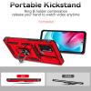 xinyunew Case with Holder for Motorola Moto G52/G82, Red view 2