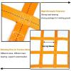 Hanging Polyester Cargo Lifting Net, Orange view 3