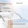 HynJGih Window Awning and Canopy, 60 x 300 cm view 2